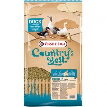 VERSELE-LAGA Comida para Patos - Pellet Duck 3 - Alimentación Completa para Gansos, Cisnes y Patos, Pienso Sabor Trigo