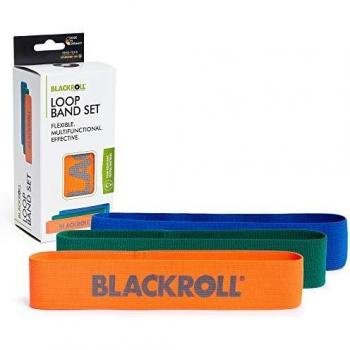 BLACKROLL Loop Set - Resistance Bands - Blue, Green, Orange - 3 pcs