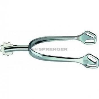 SPRENGER ULTRA FIT Sporen mit Balkenhol Schlaufe, Stainless Steel, 40, Sun Wheel