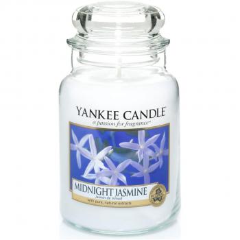 Yankee Candle Large Jar Candle, Midnight Jasmine