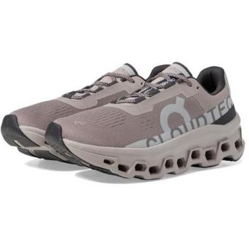 ON Cloudmonster Women's Waterproof Sneakers - Size 38 - Grey/Brown