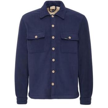 Camisa Casual Regular Fit con Cuello Kent Modelo 'BAKI' en Color Marino, Talla XXL