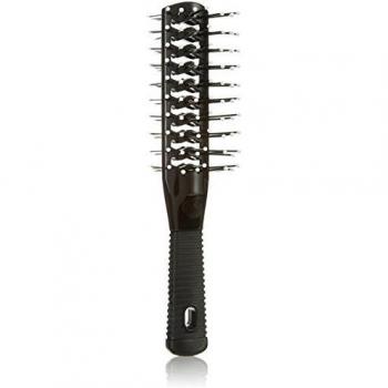 Efalock Professional Cepillo doble túnel negro, 1 unidad