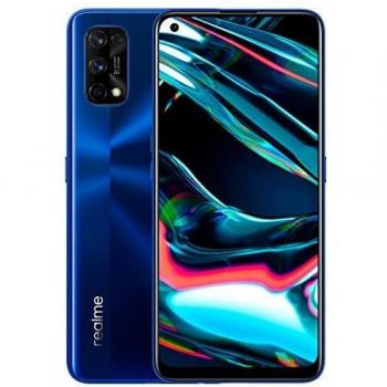 realme 7 Pro - Smartphone de 6.4, 8GB RAM + 128GB ROM, pantalla SuperAMOLED FHD+, procesador Octa-Core Snapdragon 720G., azul [Versión ES/PT]