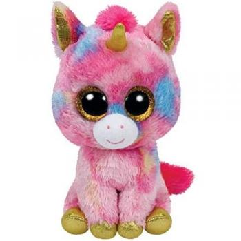 Ty Beanie Boo Fantasia - Medium Multicolor Unicorn Plush Toy (24-28 cm)