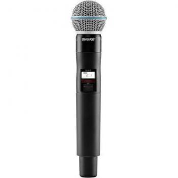 Emisor inalámbrico Shure QLXD2 con micrófono Beta58 (G51, 470-534 MHz)