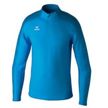 Erima Evo Star Kids Half-Zip Training Sweatshirt Light Blue 128 cm Unisex