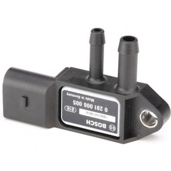Sensor de presión de gases de escape BOSCH 0 281 006 005 para SEAT (Leon, Altea, Exeo, Alhambra, Toledo) y VOLKSWAGEN (Passat, Transporter, Touareg)