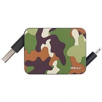 PNY C-UA-LN-PCM-RET-RB - Cable Carga y Sincronización Lightning a USB Camo