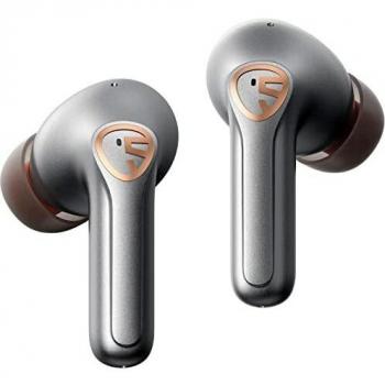 SoundPEATS H2 Auriculares Inalámbricos con Altavoz Equilibrado Knowles, aptX Adaptive QCC3040 Auriculares Bluetooth 5.2 con 4 Micrófonos, TrueWireless Mirroring, Modo de Juego, 20 Horas