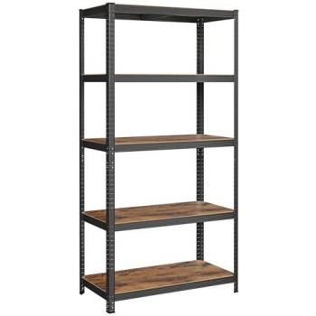 Estantería de Acero de 5 Niveles para Carga Pesada - 875 kg, Montaje sin Herramientas, Ideal para Garaje y Almacén, 60x120x200 cm, Varios Colores