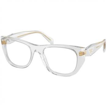 Prada PR A18V Women's Eyeglasses Clear Size 52 - Blue Light Block Available
