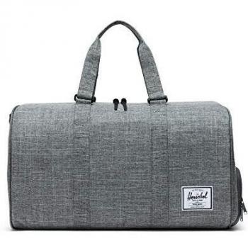 Herschel Supply Co - Bolso de viajeNovel - Bolsa de Deporte, Raven Crosshatch