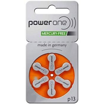 Baterías Auditivas Varta Power One P13 Zinc Aire 6 Unidades Blister