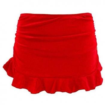 SHEKINI Traje de Baño con Falda Swing Swim de Mujer con Falda de Bikini con Falda Corta adjunta Swimdress