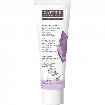 Cattier Mascarilla de Arcilla Púrpura para Todo Tipo de Pieles 100ml BIO