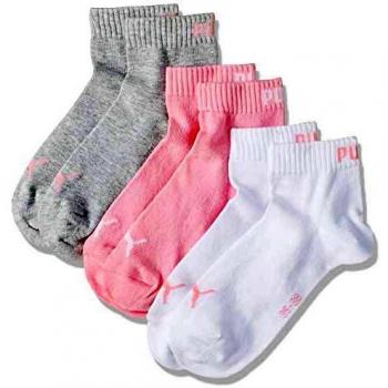 Puma Quarter Plain, Calcetín Unisex Adulto, Rosa