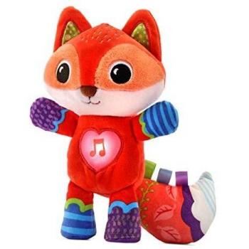 VTech - Bosque, Dulces sueños y Abrazos, Peluche Interactivo para bebés +3 Meses, Diferentes Texturas, botón Luminoso Que Activa + de 50 Canciones, melodías y Frases, Multicolor, versión ESP