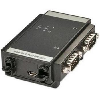 Lindy - Adaptador USB industrial a puerto serie