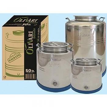 Contenedor de Aceite de Acero Inoxidable Blindo 30 Litros