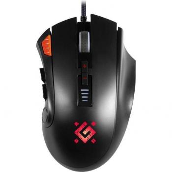 Ratón óptico RGB DEFENDER GM-917 OVERSIDER 12000 DPI 12 botones
