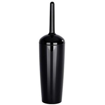 Wenko Cocktail Escobillero, Poliestireno, Negro, 10x10x38 cm