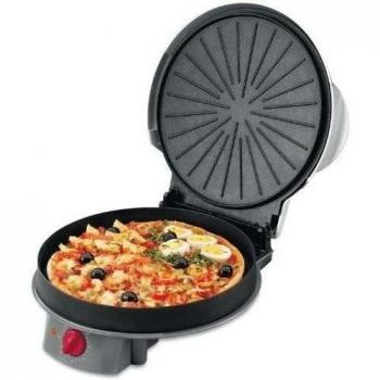Fagor Mg 300 - Horno para pizzas con tapa, color gris y negro