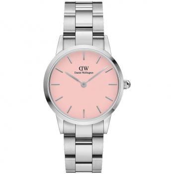 Reloj Analógico Daniel Wellington Iconic Link Blush 36mm - Acero Inoxidable Silver