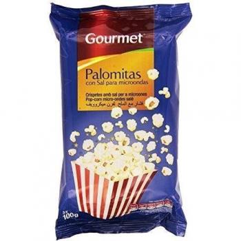 Gourmet - Palomitas Saladas para Microondas - Pack de 3 x 100g