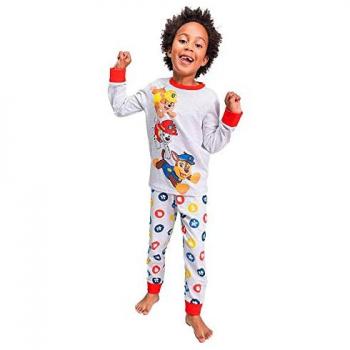 Pijama Infantil Largo de Jersey Gris The Paw Patrol