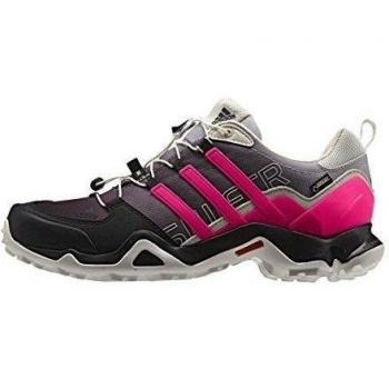 adidas Terrex Swift R Gtx W, Zapatillas de Deporte Exterior Para Mujer, Blanco / Rosa / Negro