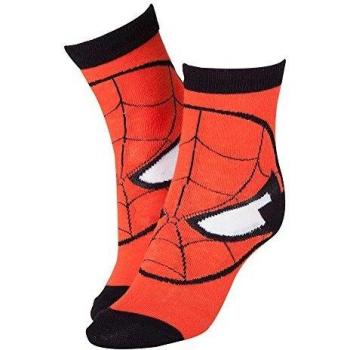 Marvel cr115907spn-43/46 Spiderman máscara Rojo Calcetines