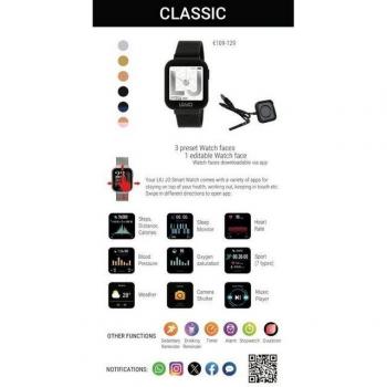 Smartwatch Liu Jo SWLJ004 para Mujer - Pantalla Táctil Bluetooth de Lujo
