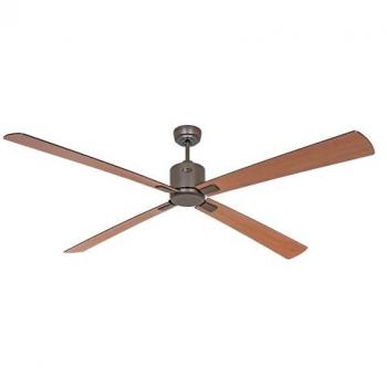 Ventilador de Techo Casafan Eco Neo III 180cm con WiFi, Negro y Teca