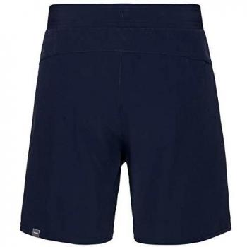 Head Medley - Pantalones Cortos para Hombre, Hombre, Pantalones Cortos, 811169bksblge, Negro/Azul Cielo, L