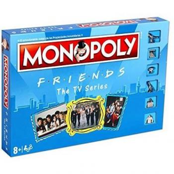 Monopoly Friends - Juego de Mesa de las Propiedades Inmobiliarias - Edición en Español