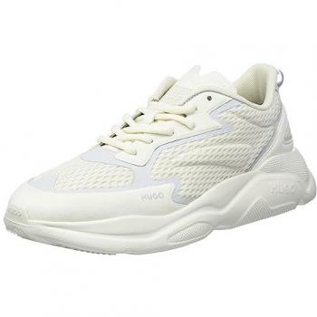 Hugo Men's Leon Running Sneakers - Gray, Size 42