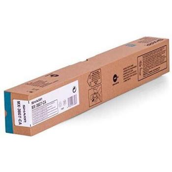 Cartucho de tóner Sharp MX36GTCA Negro Cian