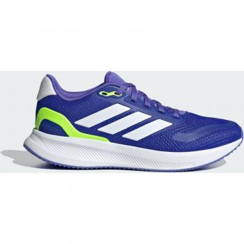 Zapatillas de running Adidas Runfalcon 5 infantiles color azul marino y blanco, talla 36 2/3