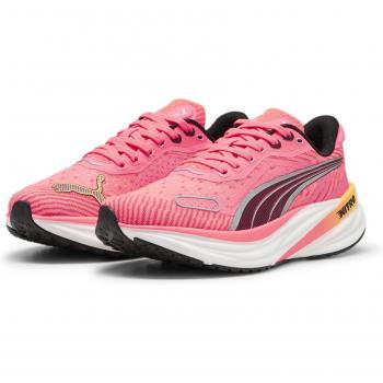 Puma Women's Running Shoes Magnify NITRO 2 Tech in Pink and Black