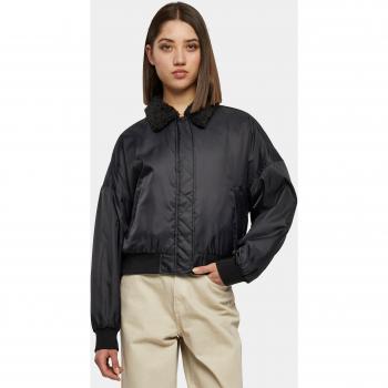 Urban Classics Women's Pilot Bomber Jacket - Black - XS to 3XL