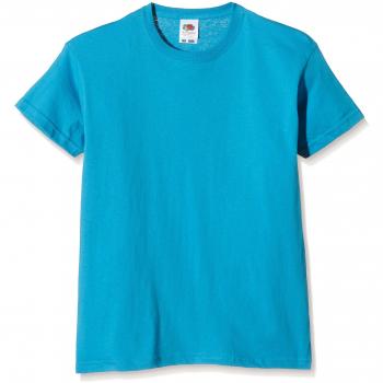 Fruit of the Loom SS132B, Camiseta para Niños, Azul