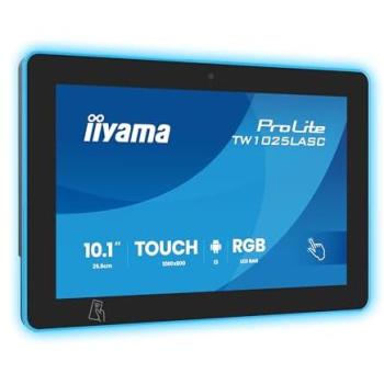 Monitor PC Iiyama ProLite 10.1 (25,6 cm) LED Touchscreen IPS WXGA 1280 x 800 Multiusuario Negro