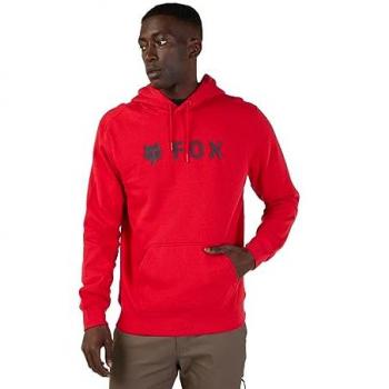 FOX Sudadera con Capucha Absolute Rojo Llama - Sudadera con capucha, color rojo, talla L