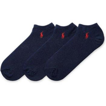 Polo Ralph Lauren - Pack de 3 Calcetines Tobilleros para Hombre con Bordado del Caballo