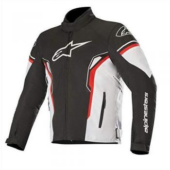 Alpinestars Chaqueta moto T-sp-1 Waterproof Jacket Negro Blanco Rojo, Negro/Blanco/Rojo, XXL