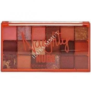Paleta de sombra de ojos Naughty Nude con 18 colores