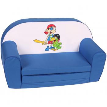 Knorr-bebé, sofá-cama para los niños, la razón: pirata, azul