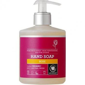 Urtekram Rose Liquid Soap with Dispenser Organic 380 ml
