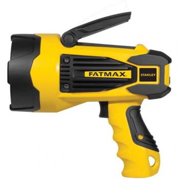 Stanley FATMAX 2200 Lumens Rechargeable LED Spotlight with Lithium-Ion Battery, Yellow/Black